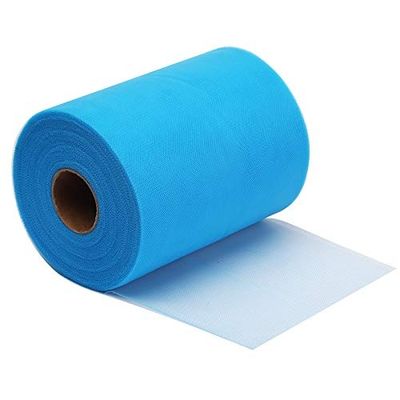 ποιότητας  Organic Plain Mesh Fabric Wholesale Tulle Fabric Soft 100% Polyester Tulle Roll εργοστάσιο